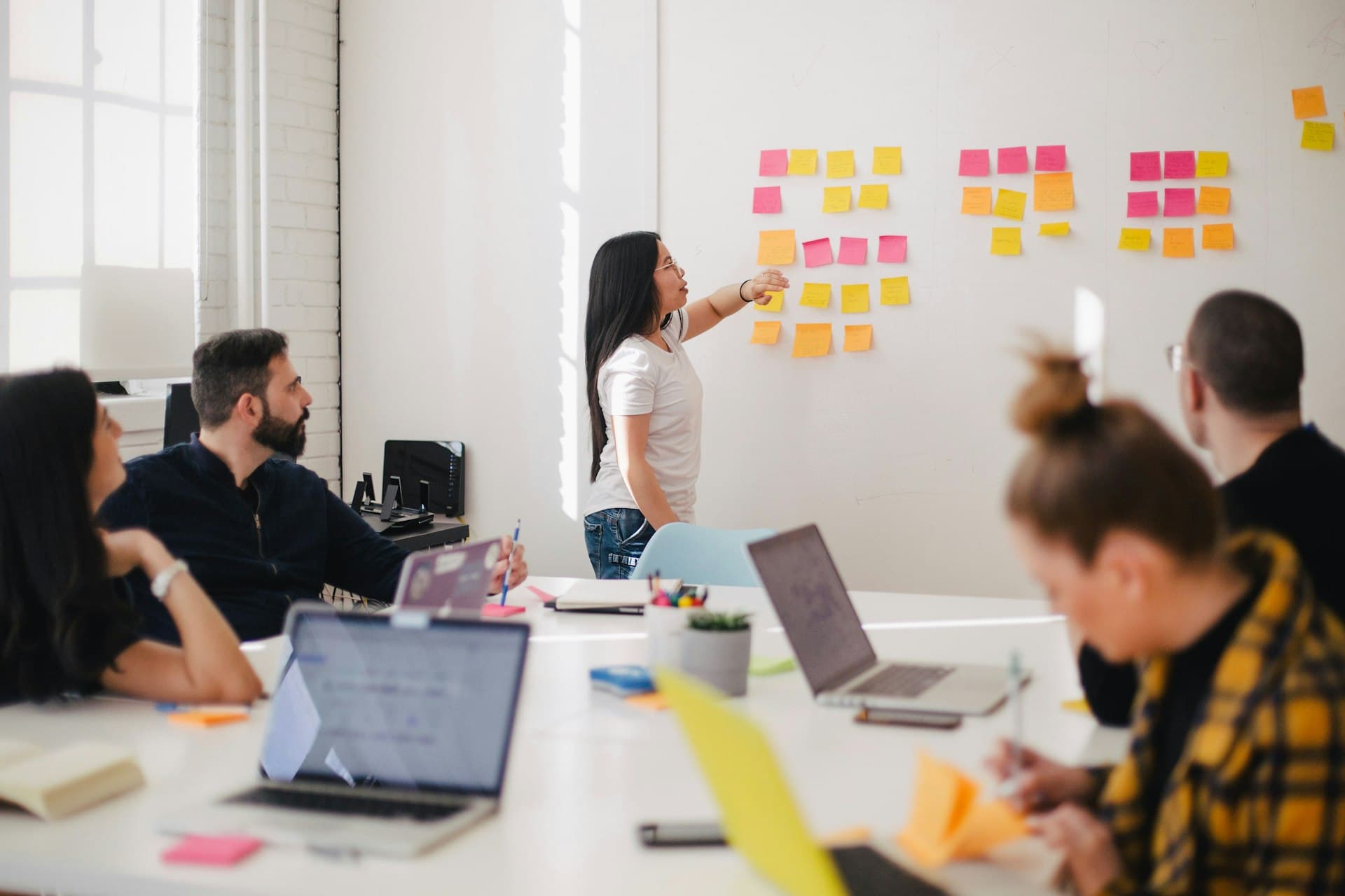Project management planning session